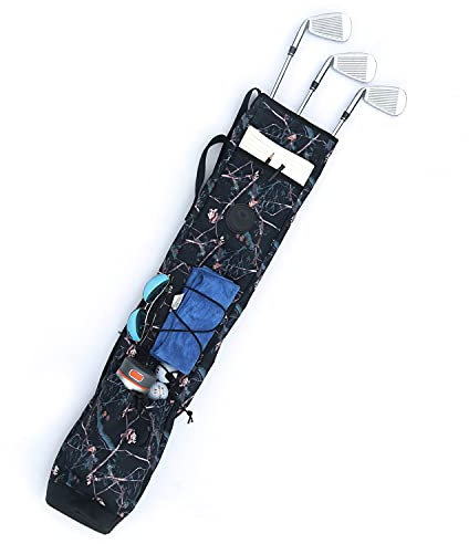 TOURBON Leichte Golf-Tragetasche, Camouflage, Nylon, Sonntagsgolftaschen für Männer und Frauen