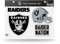Rico Industries NFL Football Las Vegas Raiders Alternate Team Magnetbogen
