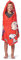 NORTHWEST Peanuts Favorite Friends Strandtuch mit Kapuze, für kleine Kinder (1–4 Jahre), 53,3 x 129,5 cm