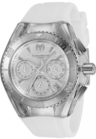 TechnoMarine Cruise Chronograph Quartz Silver Dial Ladies Watch TM-120033