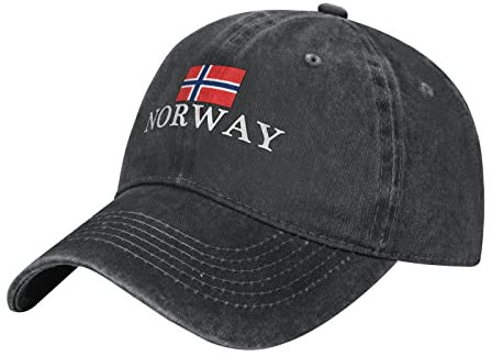 778 Baseballkappe Norwegen-Flagge Baseball Mützen Verstellbare Trucker Cap Unisex Basecap Baseball Für Wandern Athletic