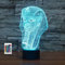 SUPERRUIDALONG 3D Ägyptische Pharao Nachtlicht 7/16 Farbwechsel LED Fernbedienung Tisch Schreibtisch Lampe Acryl Flache ABS Basis USB Home Dekoration Geburtstag Xmas Kid Kinder Geschenk