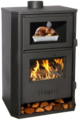 Estufa de leña hidro BALKAN ENERGY Suzana 11.6kW - 17.5kW