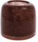 Vase en Verre ambré Dusk Marron 9 cm