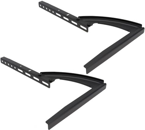 OSALADI Tv Stand Base for 26-40 Inches Metal Tv Stand Holder Home Desktop Stand Triangle Support Easy to Install