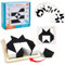 Montessori Geometrische Form Puzzles Bauklötze hölzerne 3D-Puzzle Kinder pädagogische logisches Denken Training Spiel Geschenke (A)