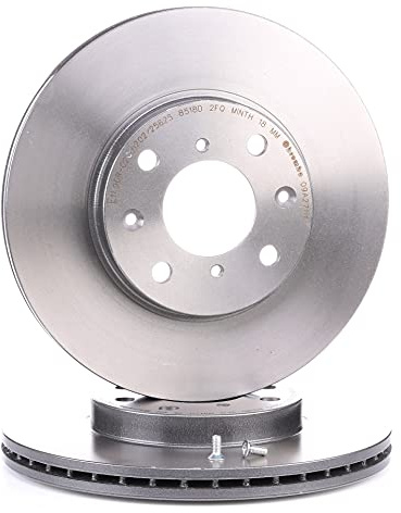 BREMBO 2x Bremsscheibe 09.A271.11 Ø252mm, Innenbelüftet, Kompatibel mit: OPEL AGILA, SUZUKI SPLASH, SWIFT III