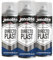 JENOLITE Directoplast Gloss Spray Paint | ULTRAMARINE BLUE |3x400ml | Paint for Plastic Surfaces | For All Types Of Plastic | No Primer Required Multi Surface Paint | Spray Paint for Plastic | RAL5002