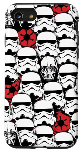 Star Wars Darth Vader & Stormtroopers Empire-Logo Dunkle Seite Hülle für iPhone SE (2020) / 7 / 8