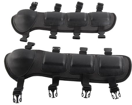 CDQL Rodilleras de Protección de Alta Resistencia, Cómodas y Fáciles de Quitar, Espinilleras para Motosierra, Rodilleras, Espinilleras para Motosierra, Equipo de Protección para