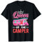 Queen Of The Camper Lustiges Camping-Outdoor-Wohnmobil für Damen und Mädchen T-Shirt