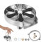Gemsaya Glass Rinser for Kitchen Sink, Stainless Steel Automatic Cup Cleaner, Sink High Pressure Cup Washer, Coffee Glass Rinser Celaning Tool for Home Bar Cafe Restaurant