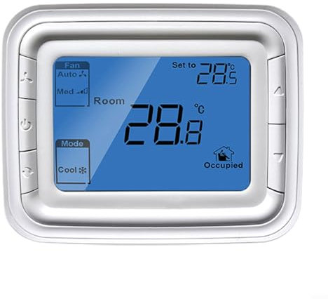 Panel de control remoto LCD para aire acondicionado con funciones completas de gestión de temperatura