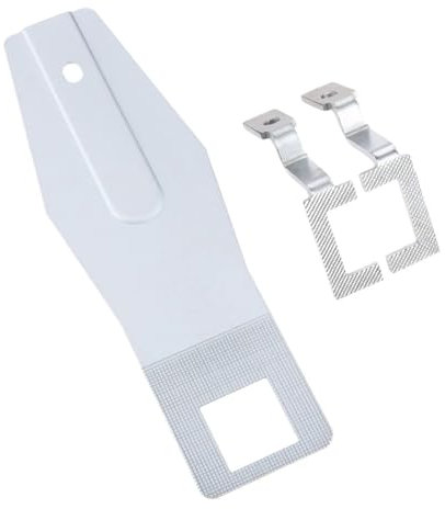 KE88FENG 1 Satz Vorschubplatte und Klemme for die for juki 1900 Industrial Bar Tack Nähmaschine Arbeitsfußpresser 16 * 16/20 * 20/25 * 25 mm(25 X 25 mm)