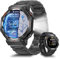 Rmana Smartwatch da uomo, con GPS integrato, chiamate Bluetooth e schermo HD da 1,39, 3ATM impermeabile e batteria da 530 mAh, orologio sportivo da uomo con 110 modalità di sport/spO2 per Android iOS