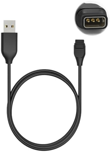 Azlanway Chargeur Cable Compatibles avec COROS PACE 3/2,APEX 2/2 Pro,VERTIX 2/APEX/APEX Pro/VERTIX, 100cm USB Câble de Charge Montre Connectée pour COROS