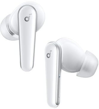 soundcore Liberty 5 by Anker, kabellose Noise Cancelling Earbuds, 2X stärkere Stimmreduktion, ANC in Echtzeit, Schnellladen, Dolby Audio, Surround Sound, Hi-Res, klare Telefonate (Generalüberholt)