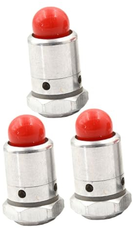 DECOMELODY 3 Piezas Válvula Flotante de Seguridad para Olla Presión Repuesto Resistente Altas Temperaturas y Corrosión Fácil Instalación Compatible con Magefesa y