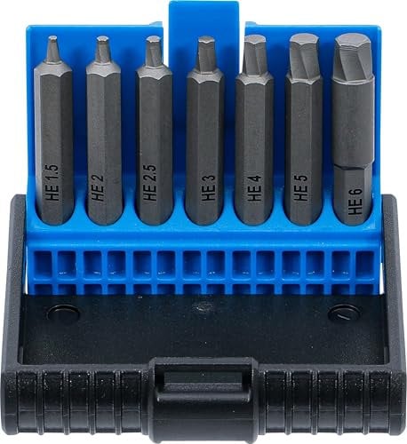 BGS 5289 | Jeu d'extracteurs de vis | pour six pans intérieurs défectueux 1,5 - 6 mm | 7 pièces