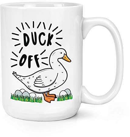 Duck Off 15oz Large Mug Cup