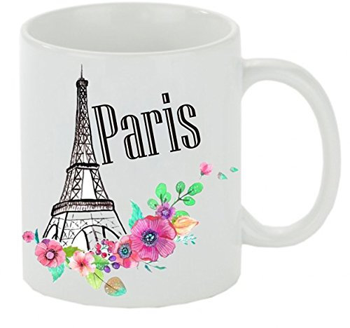 Kaffeebecher Paris Kaffeetasse mit Motiv, Tasse mit Druck, auch individuell mit Spruch, Foto, Wunschtext, Wunschname