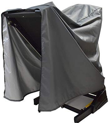 Mini Lustrous Laufband-Schutzhülle, faltbar, staubdicht, wasserdicht, für den Innen- und Außenbereich, 116,8 cm L x 96,5 cm B x 167,6 cm H (Grau)