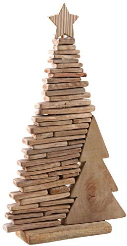 AUBRY GASPARD Sapin de noël en Bois flotté