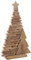 AUBRY GASPARD Sapin de noël en Bois flotté