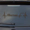 Hellweg Druckerei Alberssee Herzschlag Puls See Sea Liebe Auto Aufkleber Sticker Heckscheibenaufkleber