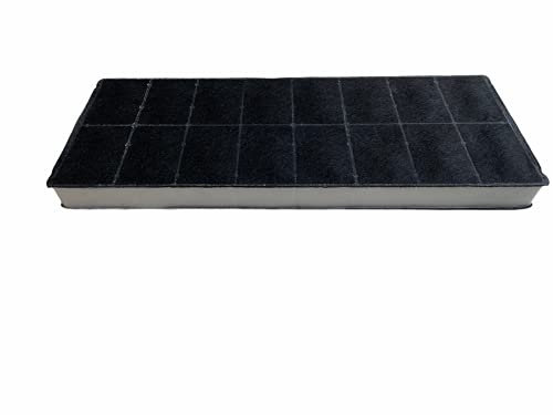 daniplus Kohlefilter Aktivkohlefilter 430 x 170mm kompatibel für Bosch Siemens Dunstabzugshaube 296178/00296178