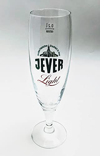 Jever Light 0,2l Glas/Bierglas/Bier/Gläser/Biertulpe/Party/Sammler