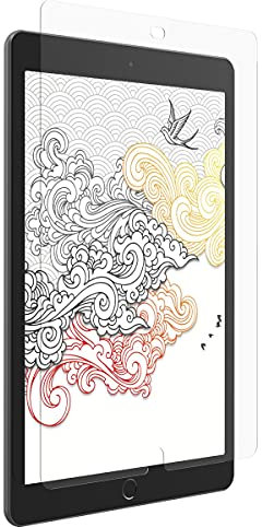 ZAGG InvisibleShield GlassFusion+ Canvas- Made for Apple iPad Pro 11 (4th/3rd/2nd/1st Gen) & iPad Air (5th/4th Gen) - simulates writing or drawing on paper