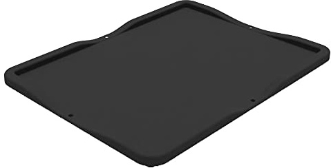 Karton EU Deckel für Euroboxen 40x30 cm schwarz Auflagedeckel lebensmittelecht Eurobehälter Transportbox Lagerbox Behälter Lagerkiste Stapelbox