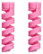 BestAlice 20 PCS Charger Cable Saver, Flexible Spiral Tube Wire Management Organizer Protective Cord Sleeve, Silicone Cable Wire Protector, Pink
