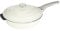 Commichef All in One Pan, Cream, Cast Aluminium, With Lid, Non-Stick, Suitable for Frying, Grilling, Sautéing and More, 28cm, XP-ALL28CR