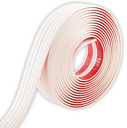 Trimold Multifunctional Molding Trim, Corner Guards & Caulk Strip & Floor Transition Strip, Apply in Table Edge Door Frame Wall Baseboard for Protection and Decoration, 5m x 4cm