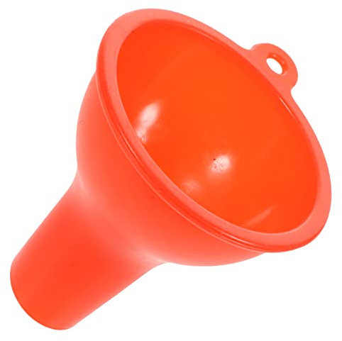 Parliky Silicone Transfer Food Funnel Large Diameter Collapsible Kitchen Funnel for Dog Toy Filling and Liquid Transfer Easy to Clean Hanging Hole Design