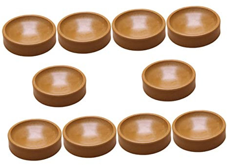 Homoyoyo 10 Pièces Patin De Roue Coussinets De Protection Pour Les Pieds De Piano De Roue De Cadre De Lit Tasses à Roulettes Patins De Meubles Tasses De Roue De Meubles Coaster Antichoc