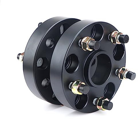 Auto Spurverbreiterung 2 Stück Für Dodge Für Ram Für 1500 25/30/35/40/50 Mm 5 Laschen Aluminiumlegierung Geschmiedeter Spurverbreiterungsadapter PCD 5x139,7 CB 78,1 M14x1,5 Spurverbreiterung (Größe :