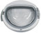 LUTH Premium Profi Parts Porta compatibile con Bosch 11012069 con anello porta anteriore cerniera gancio per asciugatrice