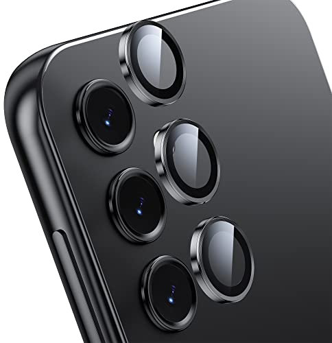 WSKEN für Samsung Galaxy A15 Kameraschutz - 9H Härte Kratzfest Blasenfrei, HD Gehärtetes Kamera Metallglas Panzer Schutzglas Displayschutz Folie Film 5G Zubehör,Handyhülle Freundlich,Titanium