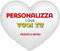 Cuscino Personalizzato con Foto [FORMA CUORE] Cuscino Cuore Personalizzato Fronte Retro, Personalizzata Idea Regalo, Regali per Lei, Regalo Fidanzato, Formato grande 40 x 40 cm