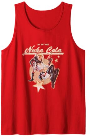 Fallout Video Game Retro Nuka Cola Ad Tank Top