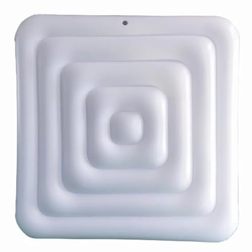 Couvercle De Spa Gonflablecarré, Couvercle Spa avec Valve De Gonflage Et De Dégonflage Rapide Et Facile, Couvercle isolé pour Spa,bache a Bulle Piscine, résistant à la Pluie, à la Neige,…