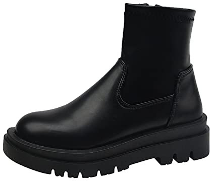 Stivaletti Donna Texani Corti Stivali Donna Estivi Traforati Neri Anfibi Donna Anfibi Estivi Tacco Donna Stivali con Zeppa Pantofole Stivaletto Donna Stivaletto Donna Tacco