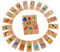 DRESSOOS 28 Teiliges Set Dominosteine Kleinkind Puzzles Kinderspielzeug Kinderspielzeug Kinderspielzeug Aldut Spielzeug Holzspielzeug Kinder Lernspielzeug Bausteine ​​Für
