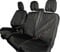 Waterproof Seat Covers to fit the Ford Transit Custom 2024 Onwards, Tailored to Fit, Heavy Duty, Front 3 Seat Set - Single and Double, For Model without Fold Down Tray