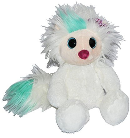 Plüschtier Ayumi be You Hope Kibou - 31 cm - weiß türkis Stofftier Kuscheltier als Bean Bag - Schlenker Puppe Schlenkerbeine - kleine Fee - japanisch Hoff..