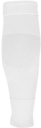 uhlsport Tube-it-Sleeve Fußball Stutzen Fussball-Socken für Herren, Damen und Kinder - fester Halt, maximale Stabilität der Schienbeinschoner, Weiß