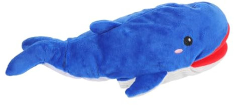 VICASKY Wal-Marionette Handpuppe Wal Alligator Handpuppe Dinosaurier interaktives Interactive Toys kinderspielzeug pädagogische Tierpuppe realistisches Tierspielzeug PP Baumwolle